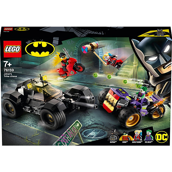 

Конструктор LEGO Super Heroes 76159: Побег Джокера на трицикле