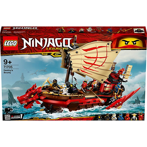 

Конструктор LEGO Ninjago 71705: Летающий корабль Мастера Ву