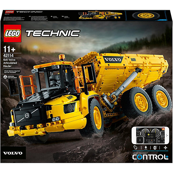 

Конструктор LEGO Technic 42114: Самосвал Volvo 6х6