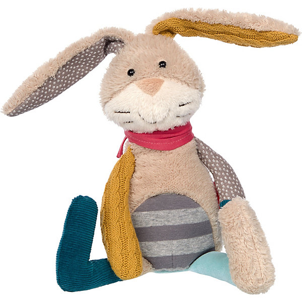 

Мягконабивная игрушка sigikid, Зайчик Лоскутки, 31 см