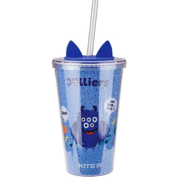 

Стакан для воды Kite Jolliers, 460 мл, Синий, Стакан для воды Kite Jolliers, 460 мл