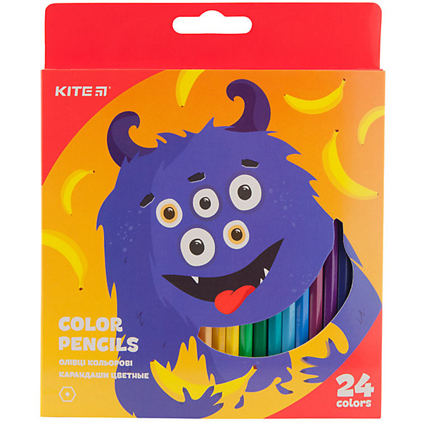 Цветные карандаши Jolliers, 24 цвета KITE 15076389