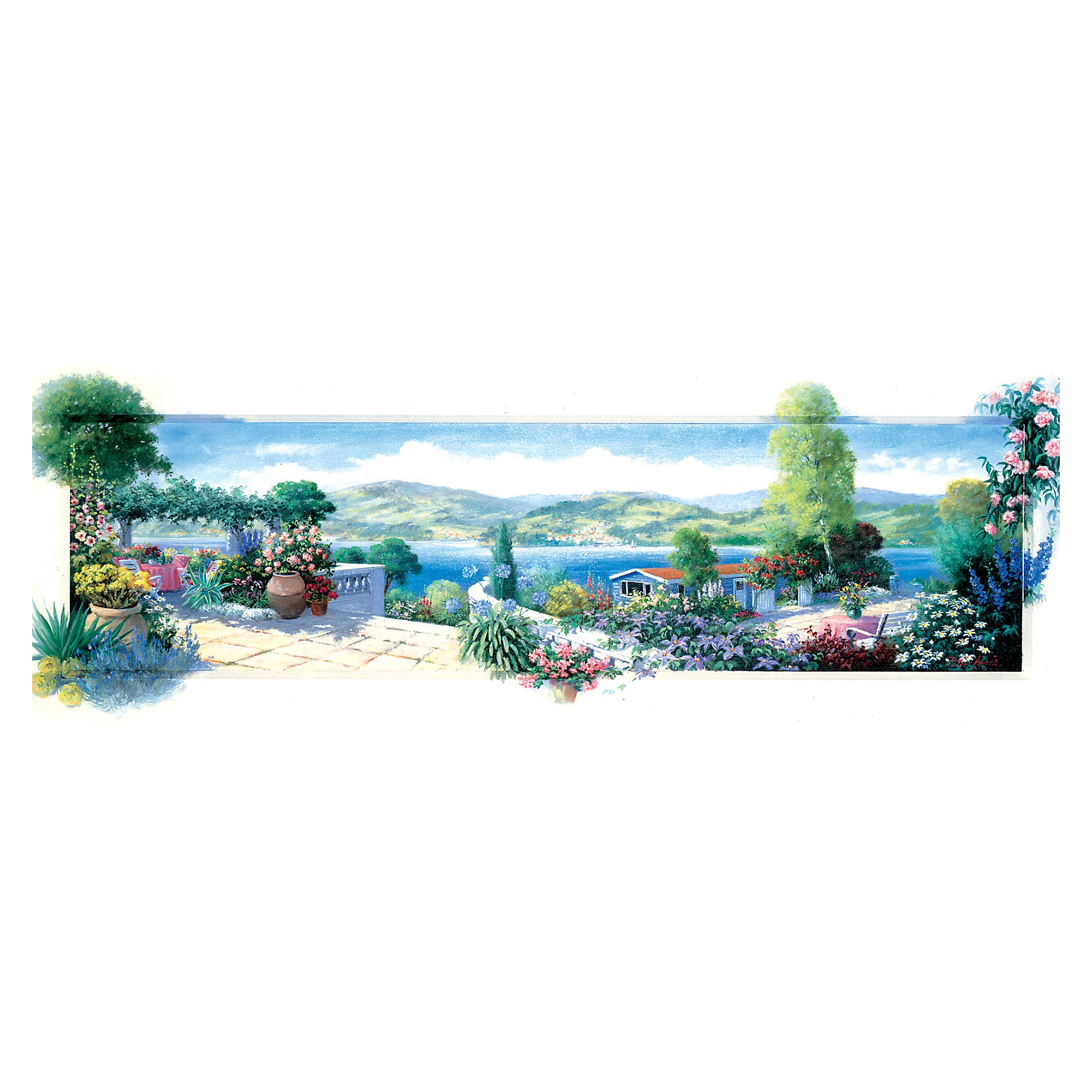 фото Пазл панорама art puzzle террасный сад, 1000 деталей