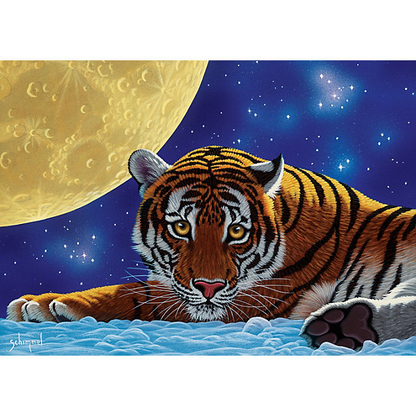 фото Пазл art puzzle тигровая луна, 500 деталей