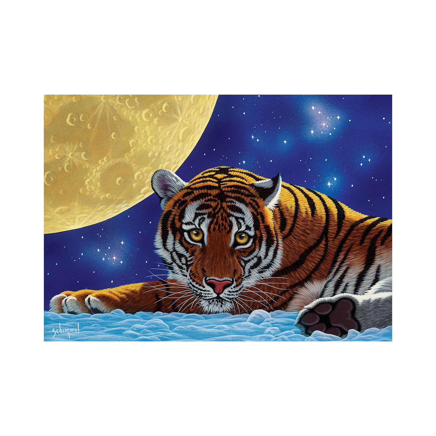 фото Пазл art puzzle тигровая луна, 500 деталей