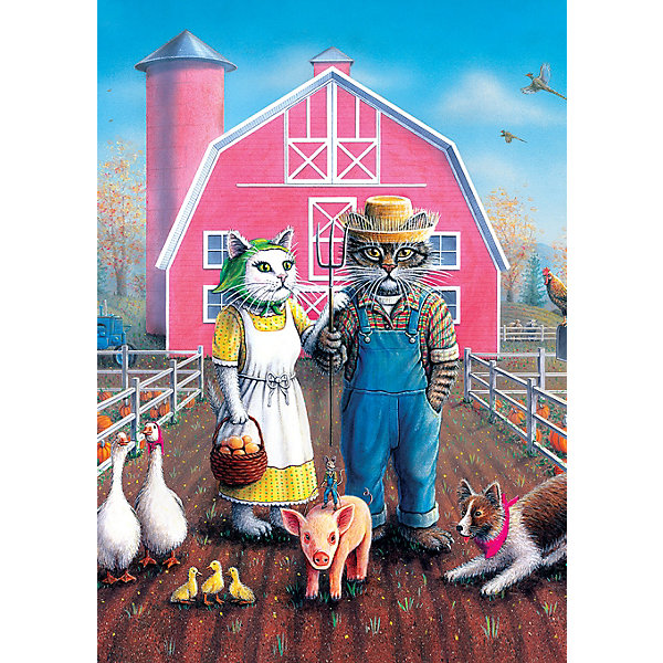 

Пазл Art Puzzle Кошачье хозяйство, 260 деталей