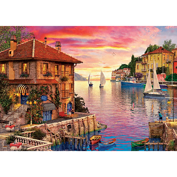 

Пазл Art Puzzle Средиземноморская гавань, 1500 деталей