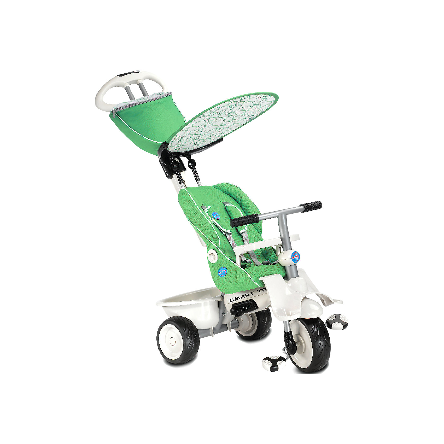 фото Велосипед smart trike recliner зеленый