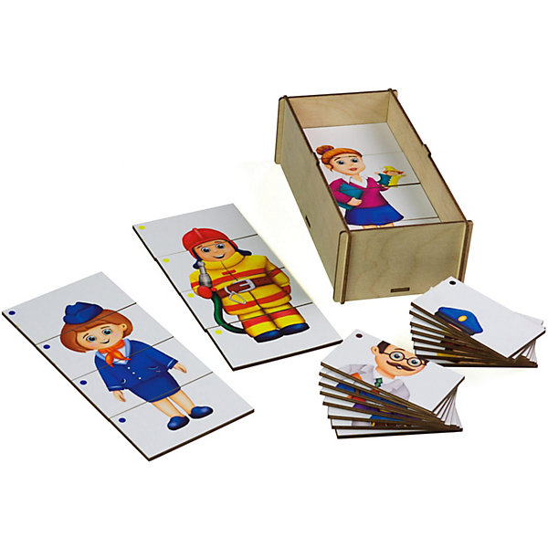 

Игровой набор Paremo "Составные картинки" Профессии-1