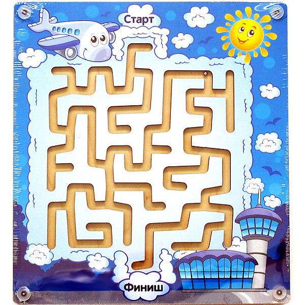 

Лабиринт с шариком Paremo В аэропорту, Разноцветный, Лабиринт с шариком Paremo В аэропорту