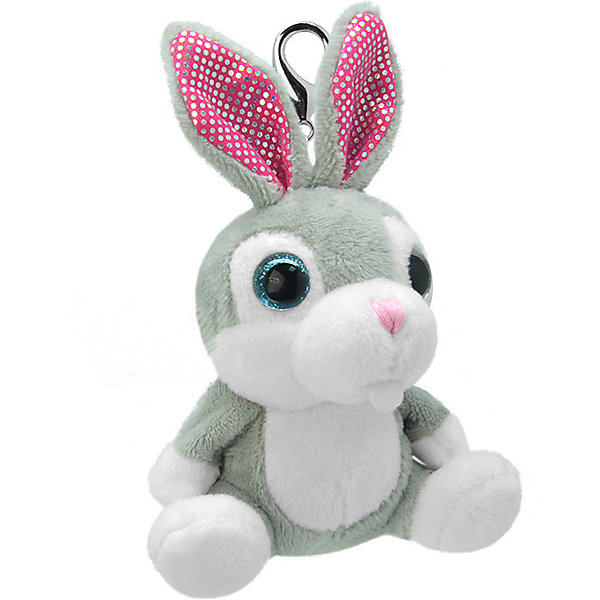 фото Мягкая игрушка-брелок wild planet кролик, 8 см
