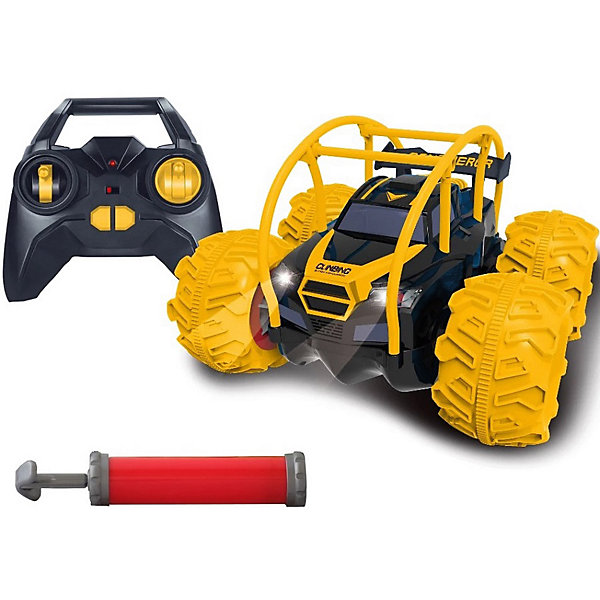 

Радиоуправляемый джип-амфибия HQ "Покоритель", свет, Желтый, Радиоуправляемый джип-амфибия HQ "Покоритель", свет