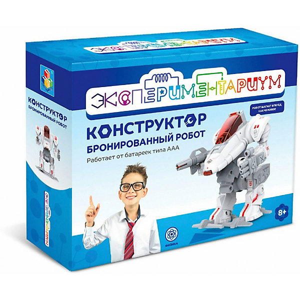 

Набор для опытов 1Toy "Экспериментариум" Бронированный робот, Разноцветный, Набор для опытов 1Toy "Экспериментариум" Бронированный робот