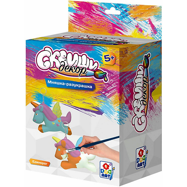 

Набор для творчества 1Toy "Сквиши декор" Единорог, Разноцветный, Набор для творчества 1Toy "Сквиши декор" Единорог