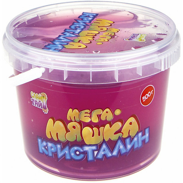 

Слайм 1Toy "Мега-Мяшка" Кристалин, 500 г, Лиловый, Слайм 1Toy "Мега-Мяшка" Кристалин, 500 г