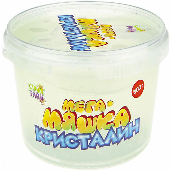 

Слайм 1Toy "Мега-Мяшка" Кристалин, 500 г, Transparent, Слайм 1Toy "Мега-Мяшка" Кристалин, 500 г