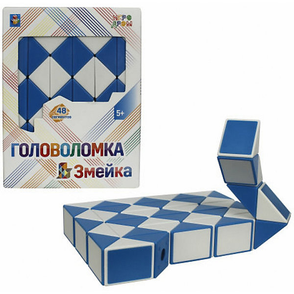 

Головоломка 1Toy Змейка, 48 сегментов