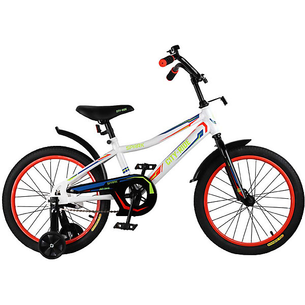 

Двухколёсный велосипед City-Ride Spark, 18, Белый, Двухколёсный велосипед City-Ride Spark, 18