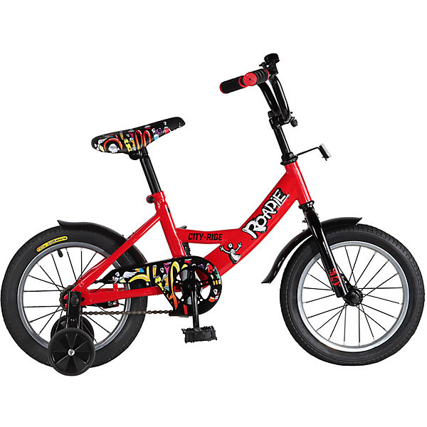 

Двухколёсный велосипед City-Ride Roadie, 14, Красный, Двухколёсный велосипед City-Ride Roadie, 14