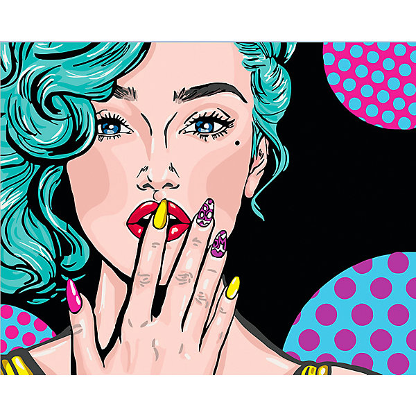 

Набор для раскрашивания по номерам Фрея "Взгляд. Поп-арт, Набор для раскрашивания по номерам Фрея "Взгляд. Поп-арт"