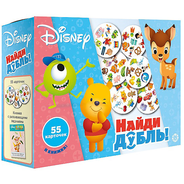 

Настольная игра Disney Найди дубль, Разноцветный, Настольная игра Disney Найди дубль!