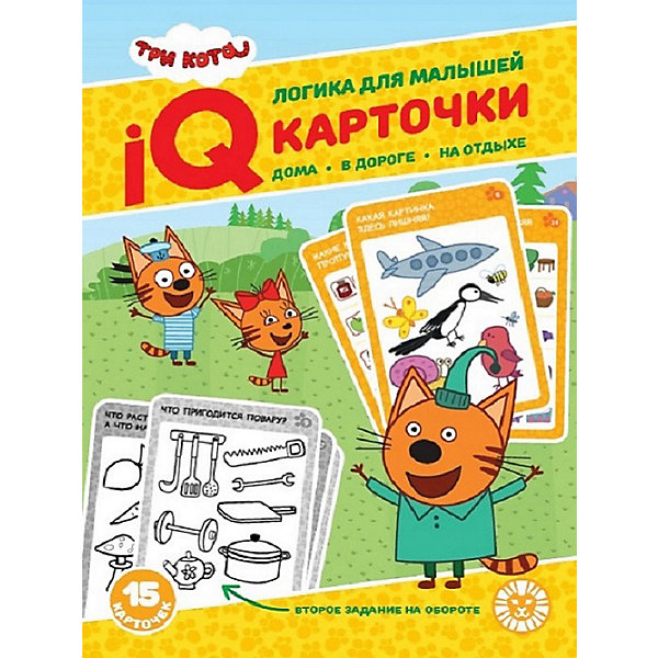 

Развивающие карточки Три Кота, Разноцветный, Развивающие карточки Три Кота