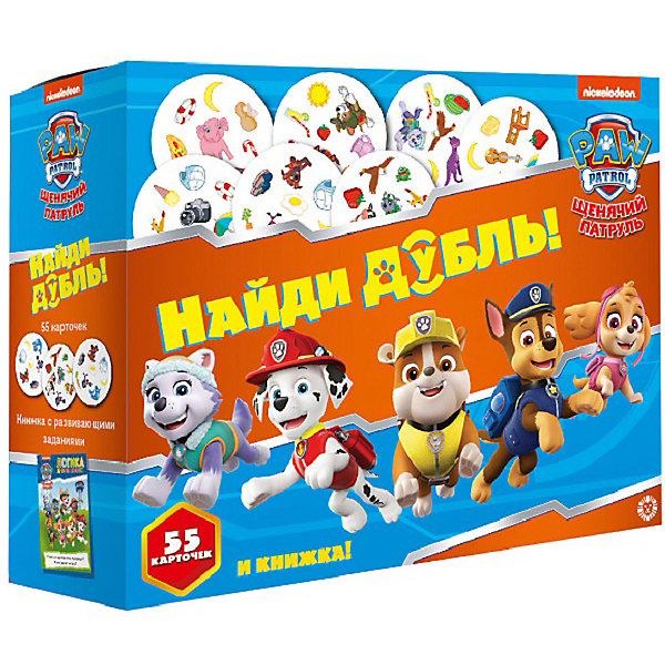 

Настольная игра Щенячий патруль Найди дубль: щенячий патруль, Разноцветный, Настольная игра Щенячий патруль Найди дубль: щенячий патруль