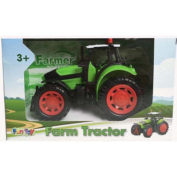 

Машинка Fun Toy Трактор, Разноцветный, Машинка Fun Toy Трактор