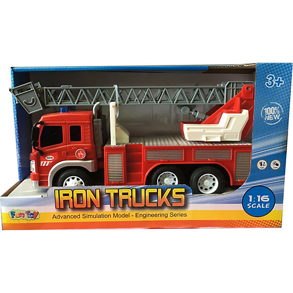 

Грузовик Fun Toy Автовышка, 1:16, Разноцветный, Грузовик Fun Toy Автовышка, 1:16