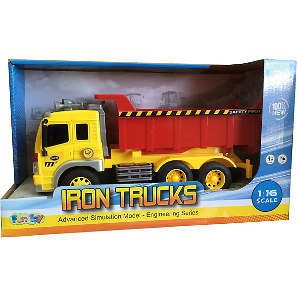 

Грузовик Fun Toy Самосвал, 1:16, Разноцветный, Грузовик Fun Toy Самосвал, 1:16