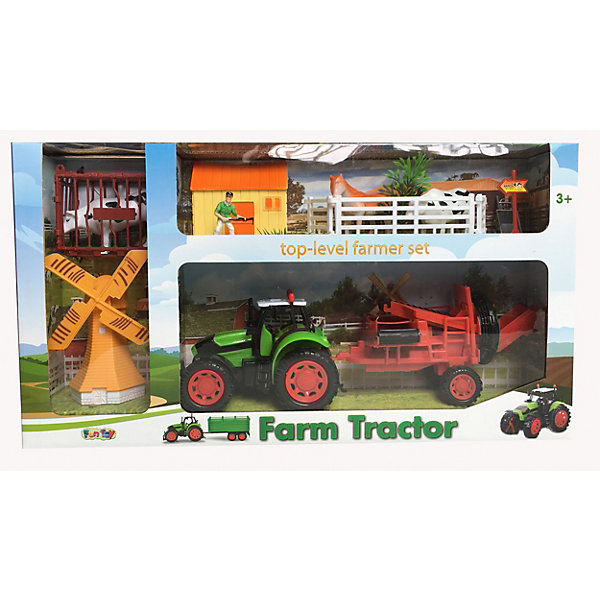 

Игровой набор Fun Toy Ферма, Разноцветный, Игровой набор Fun Toy Ферма