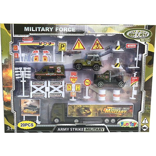 фото Игровой набор fun toy военная техника