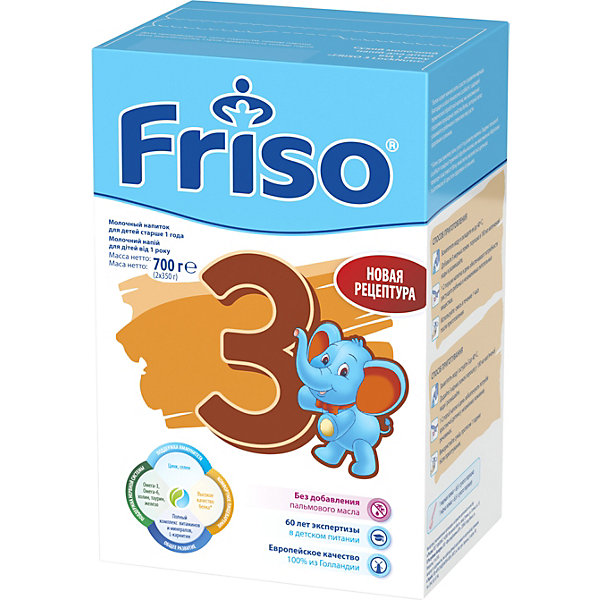 

Детское молочко Friso 3 Джуниор, с 12 мес, 700 г