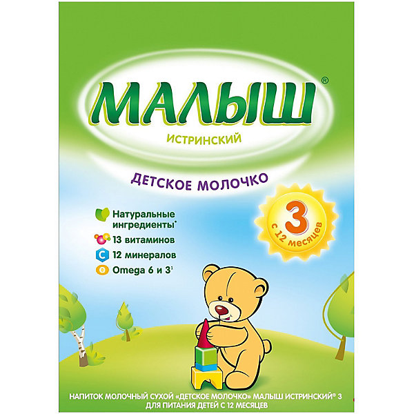 

Молочко детское Малыш Истринский 3, с 12 мес, 350 г
