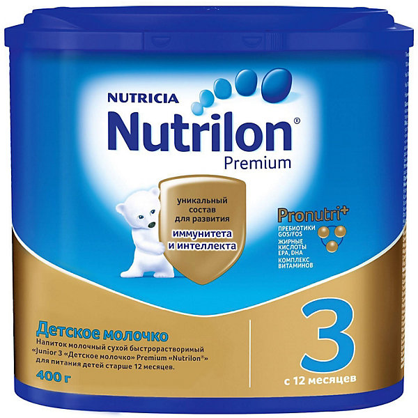 фото Детское молочко nutrilon junior premium 3, с 12 мес, 400 г
