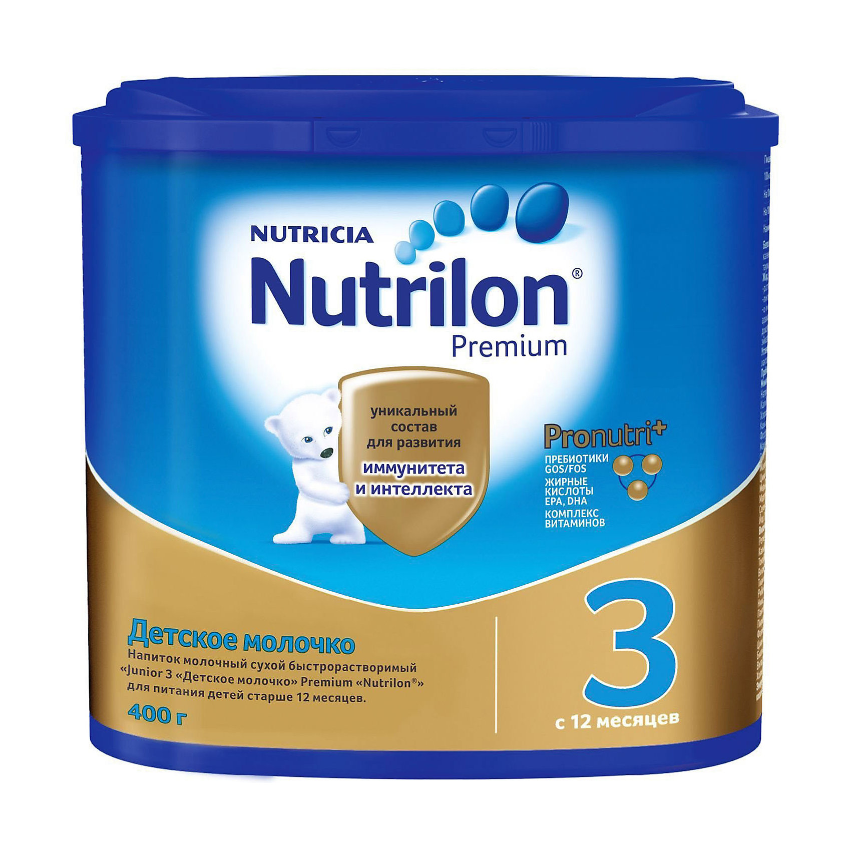 фото Детское молочко nutrilon junior premium 3, с 12 мес, 400 г