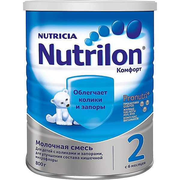 

Молочная смесь Nutrilon Комфорт 2, с 6 мес, 800 г