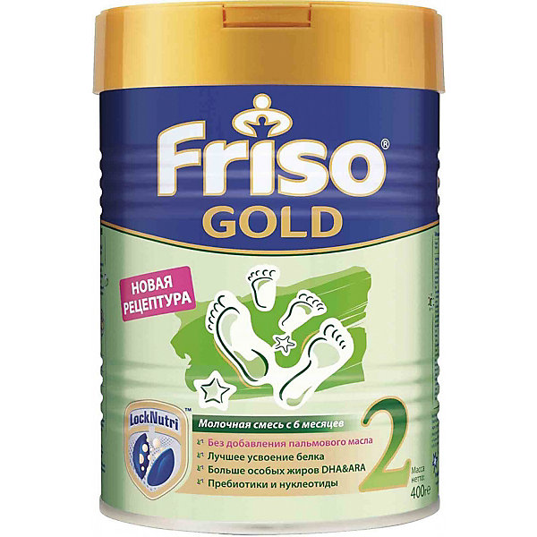 

Молочная смесь Friso Gold 2, с 6 мес, 400 г