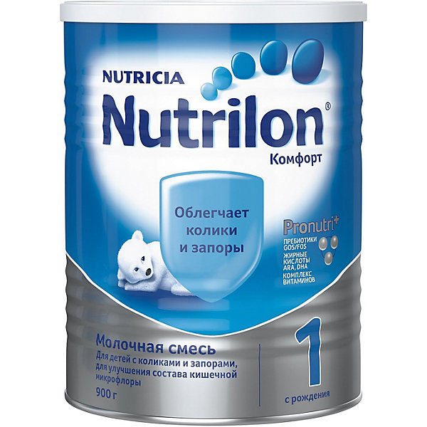 

Молочная смесь Nutrilon Комфорт 1, с 0 мес, 900 г