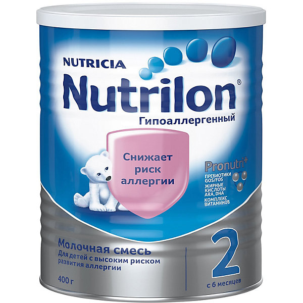 Молочная смесь 2 гипоаллергенный, с 6 мес, 400 г Nutrilon 15149362