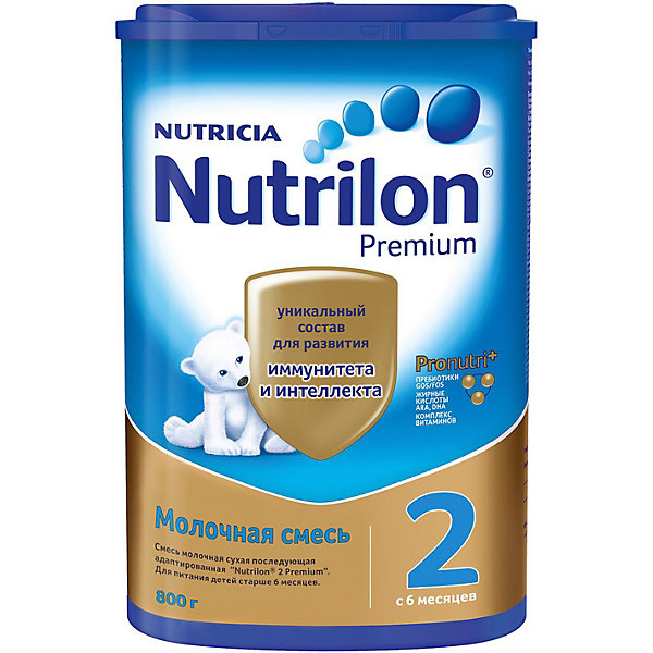 

Молочная смесь Nutrilon Premium 2, с 6 мес, 800 г