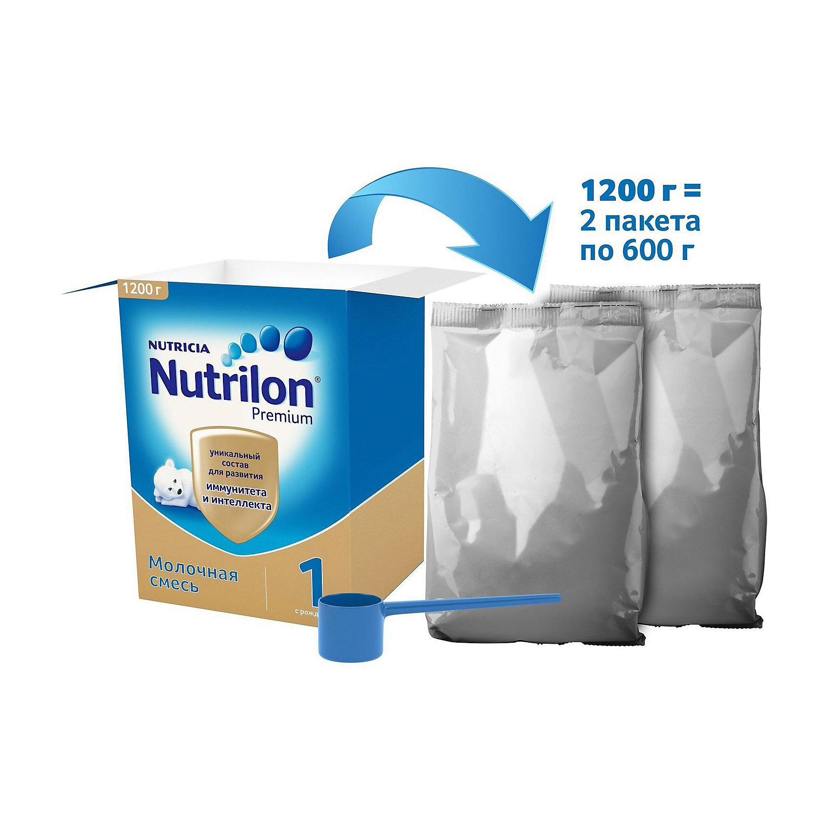 фото Детское молочко nutrilon premium 3, с 12 мес, 1200 г