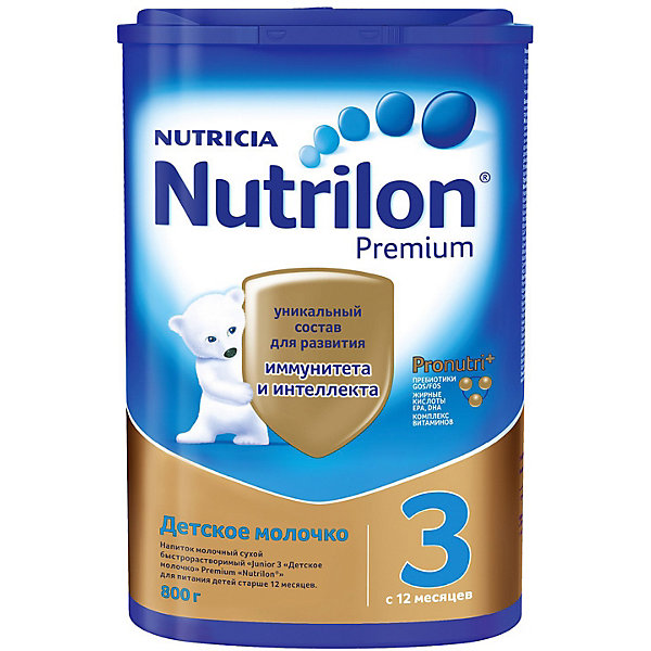 фото Детское молочко nutrilon junior premium 3, с 12 мес, 800 г