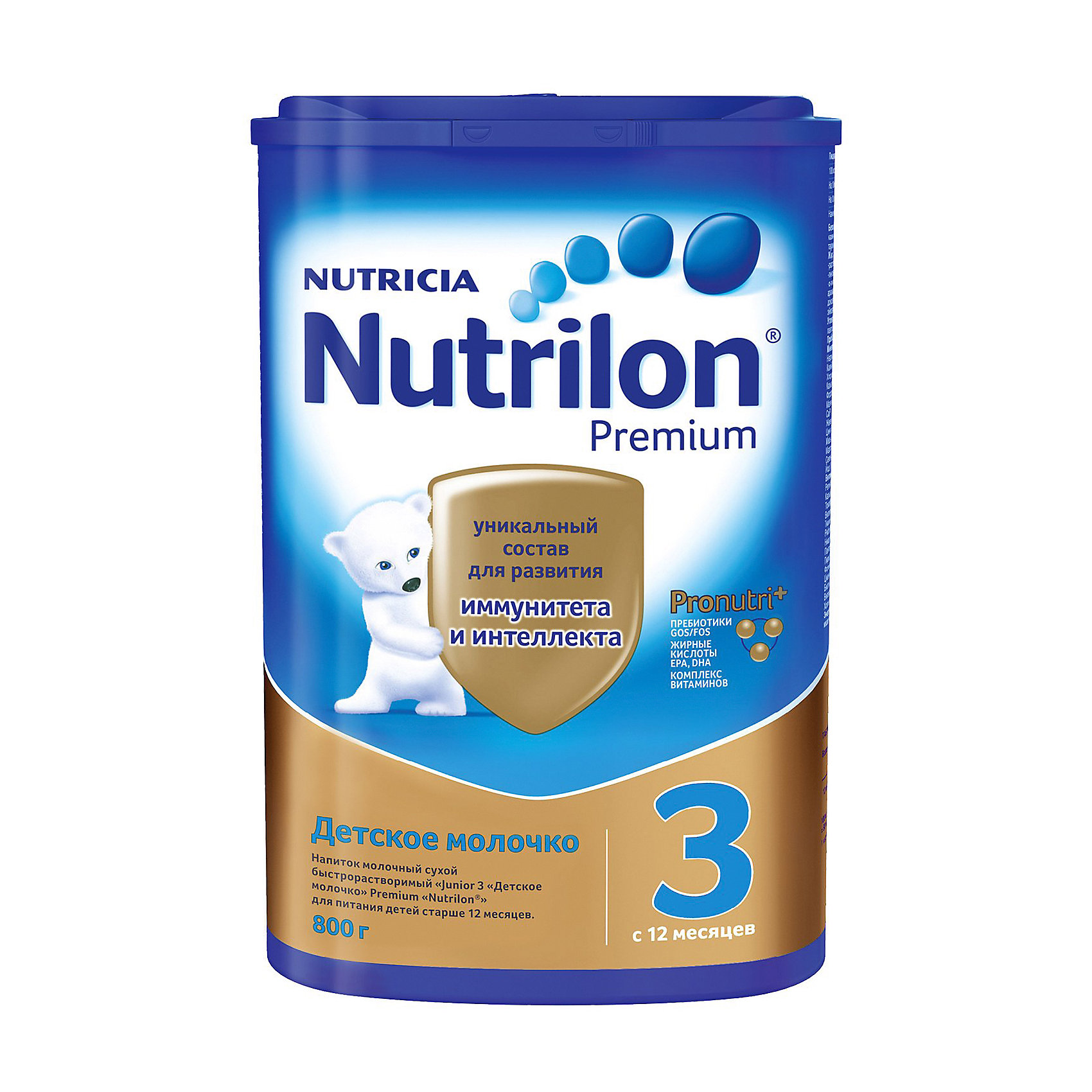 фото Детское молочко nutrilon junior premium 3, с 12 мес, 800 г