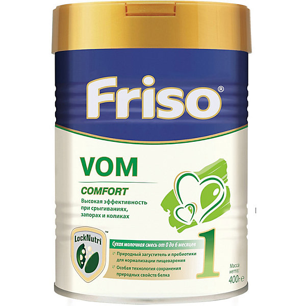 

Молочная смесь Friso VOM 1 Comfort, с 0 мес, 400 г