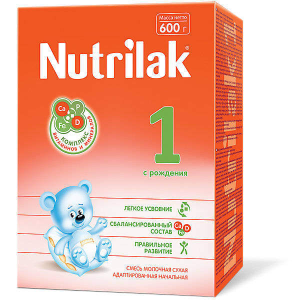

Молочная смесь Nutrilak 1, с 0 мес, 600 г
