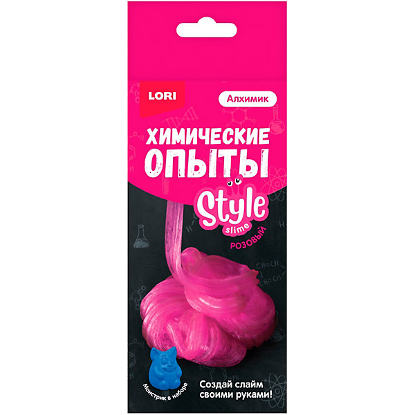 

Химические опыты Lori Style Slime Розовый, Разноцветный, Химические опыты Lori Style Slime Розовый