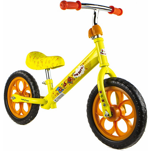 

Беговел 1Toy "Три кота", 12, Желтый, Беговел 1Toy "Три кота", 12