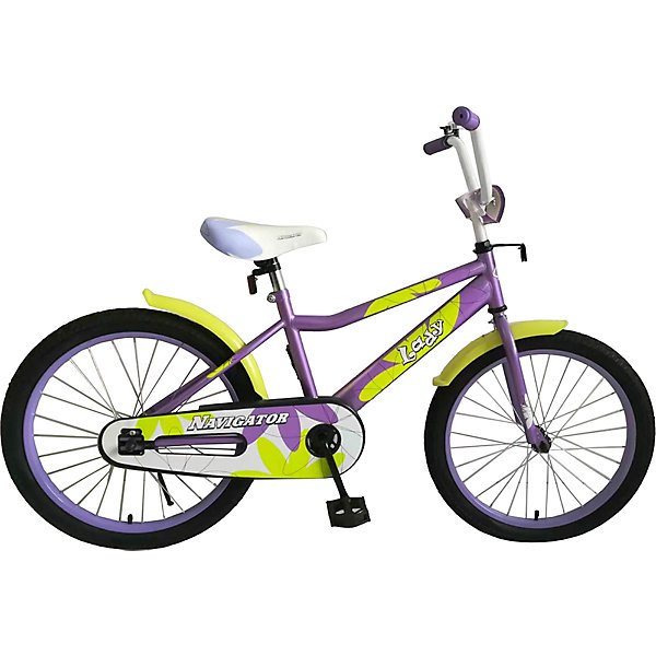 

Двухколёсный велосипед Navigator Lady 20, Фиолетовый, Двухколёсный велосипед Navigator Lady 20"