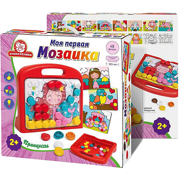 

Развивающая игра Эники Беники "Моя первая мозаика", принцессы